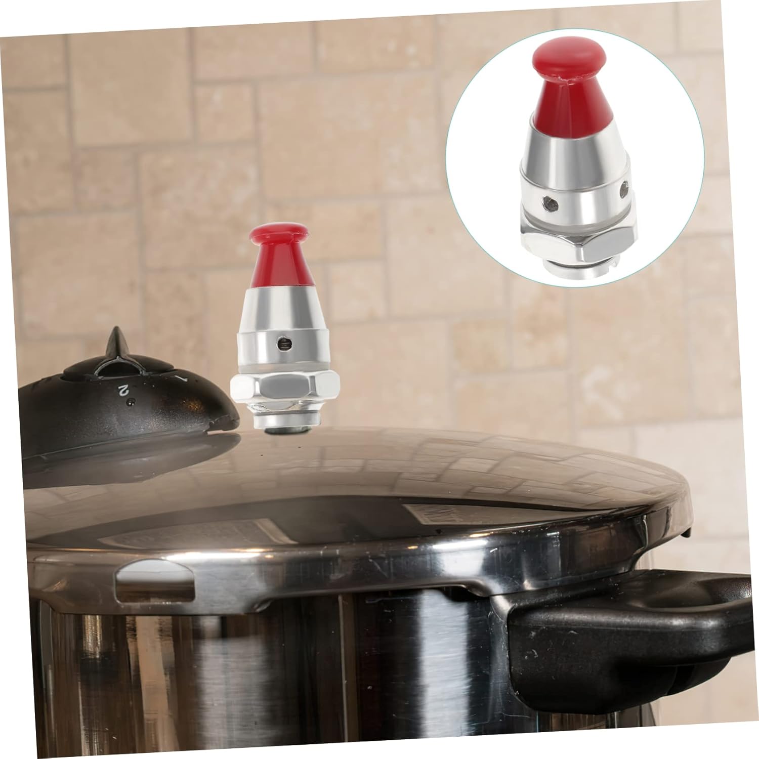 Gadpiparty 20pcs Pressure Cooker Safety Valve Jigger Valve Replacement Material Essential Pressure Cooker Parts for