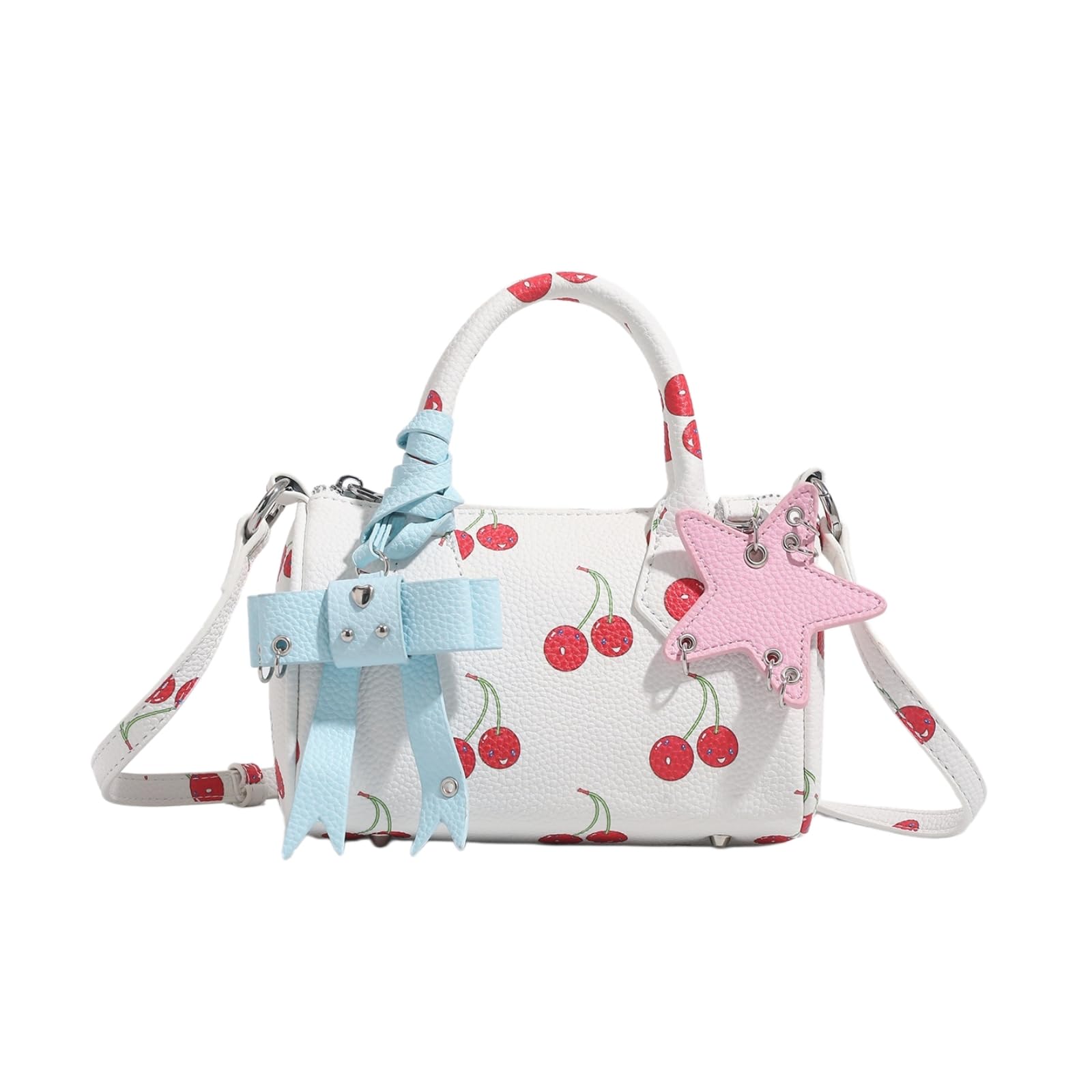 Borsa Donna Donne Mini Cuscino Borsa, Pu Crossbody A Spalla con Stampa Arco Decore per Il Lavoro di Festa Shopping Viaggi Incontri