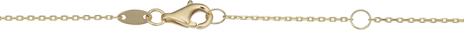 Kooljewelry 14k Two-tone Gold Butterfly Anklet (adjusts to 9 or 10 inch)
