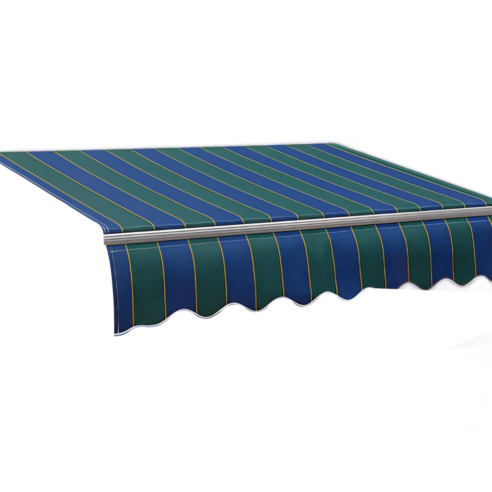 Auvent de patio en polyester robuste : protégez votre balcon de la pluie et des UV