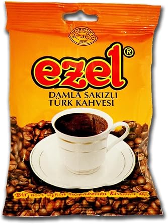 Ezel Damla Sak zl  T rk Kahvesi   Orta Kavrulmu  ve Taze  t lm  - 100gr
