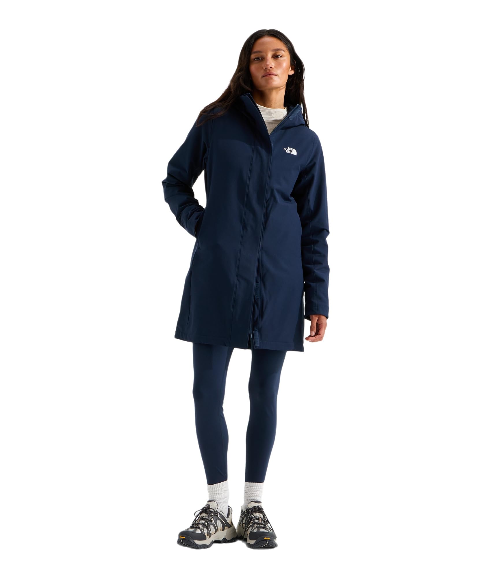 Women's Shelbe Raschel Hooded Parka | Fleece Lining, Attached Hood, Zip Pockets, Wind & Water Resistant