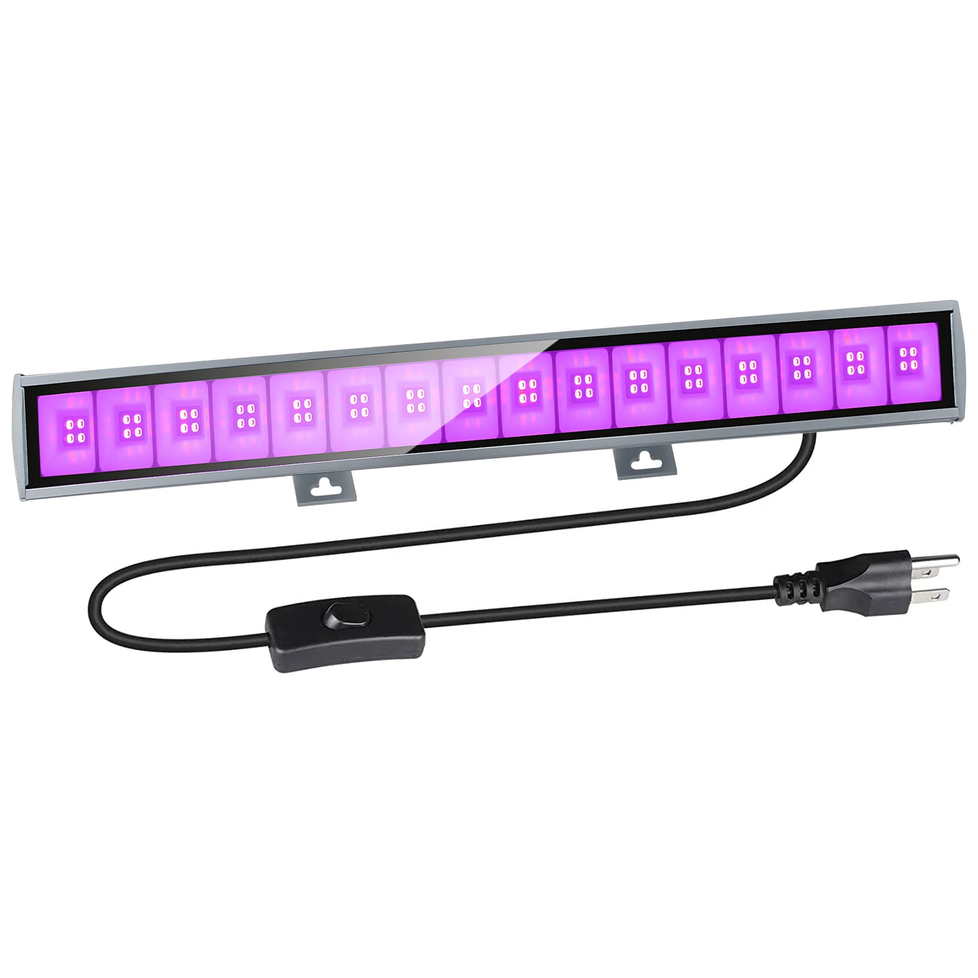 Buy Indmird 36W LED Black Light Bar, 64 LEDs UV 385400NM Blacklight