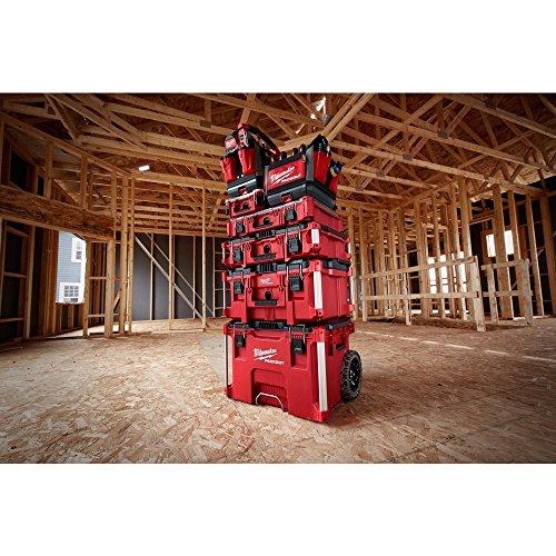 Milwaukee PACKOUT 11-Compartment Small Parts Organizer, Versatile and Durable Modular Storage Syatem, Impact Resistant and Weather Sealed with Heavy Duty Latches and Reinforced Hinge