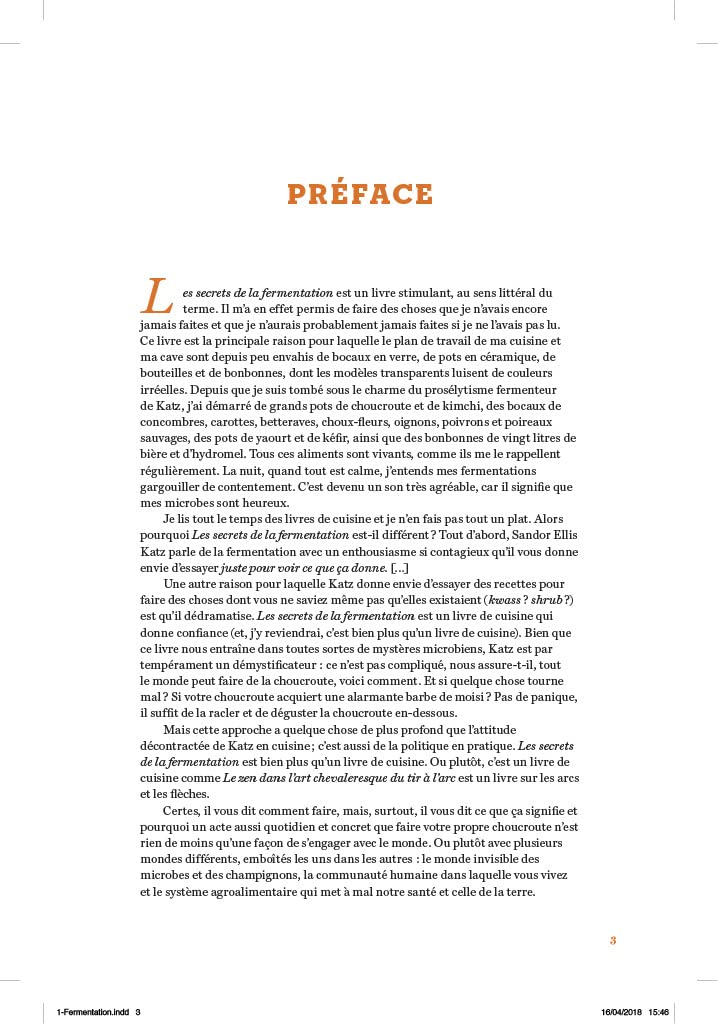 Fermentations !: les microbes nous veulent du bien