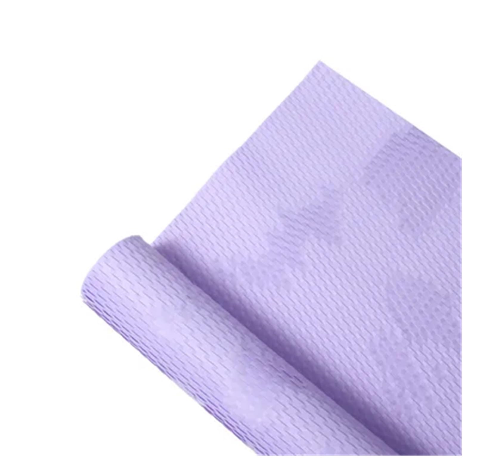 Papierowa rolka do pakowania o strukturze plastra miodu | Wielokolorowe opakowanie kwiatowe o wymiarach 50 cm x 9 m: papier o strukturze plastra miodu z rozdzieranej siatki(Purple2)