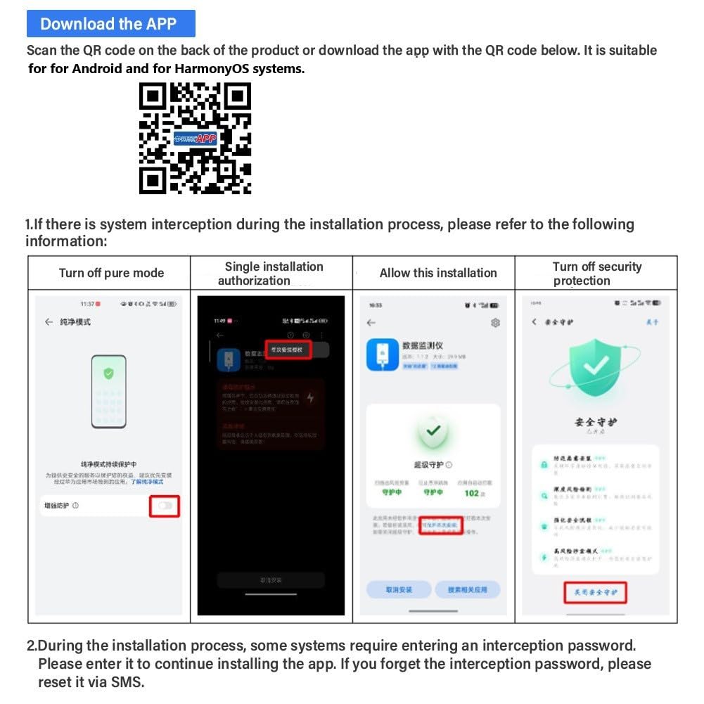 Probador de suelo USB, medidor de humedad del suelo, sensor NPK pH EC 8 en 1 para Android Hongmeng, sonda impermeable IP68 para jardín y granja