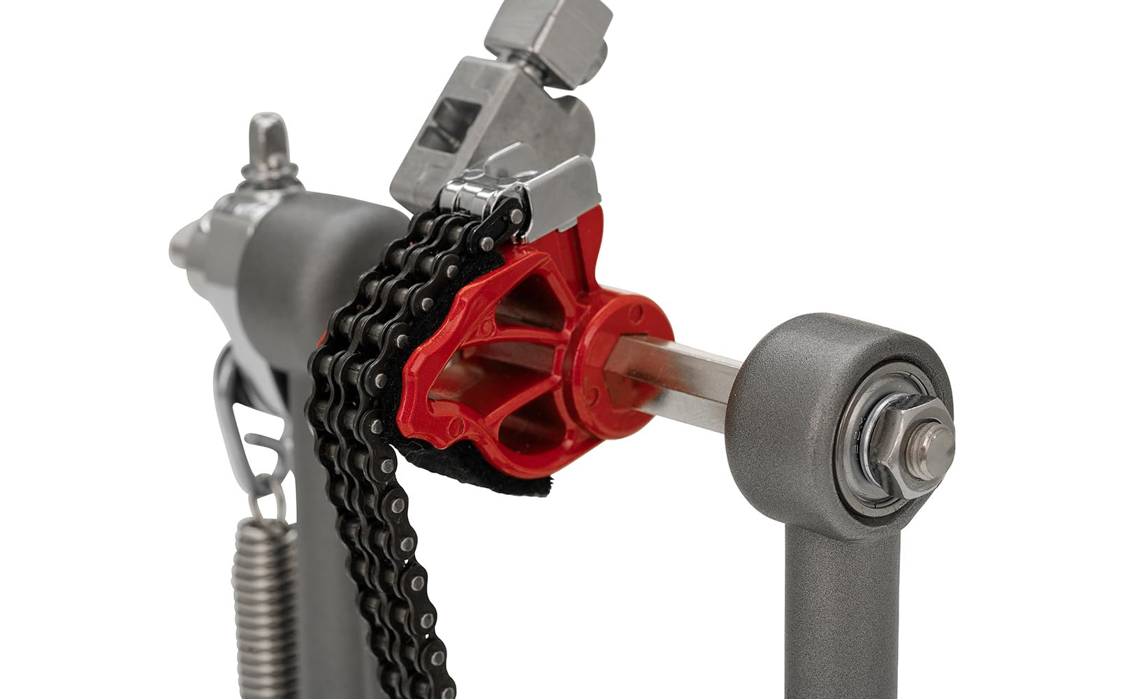 Pearl Eliminator Solo Pedale per grancassa w/Red Radical Progressive Action Cam P1030R