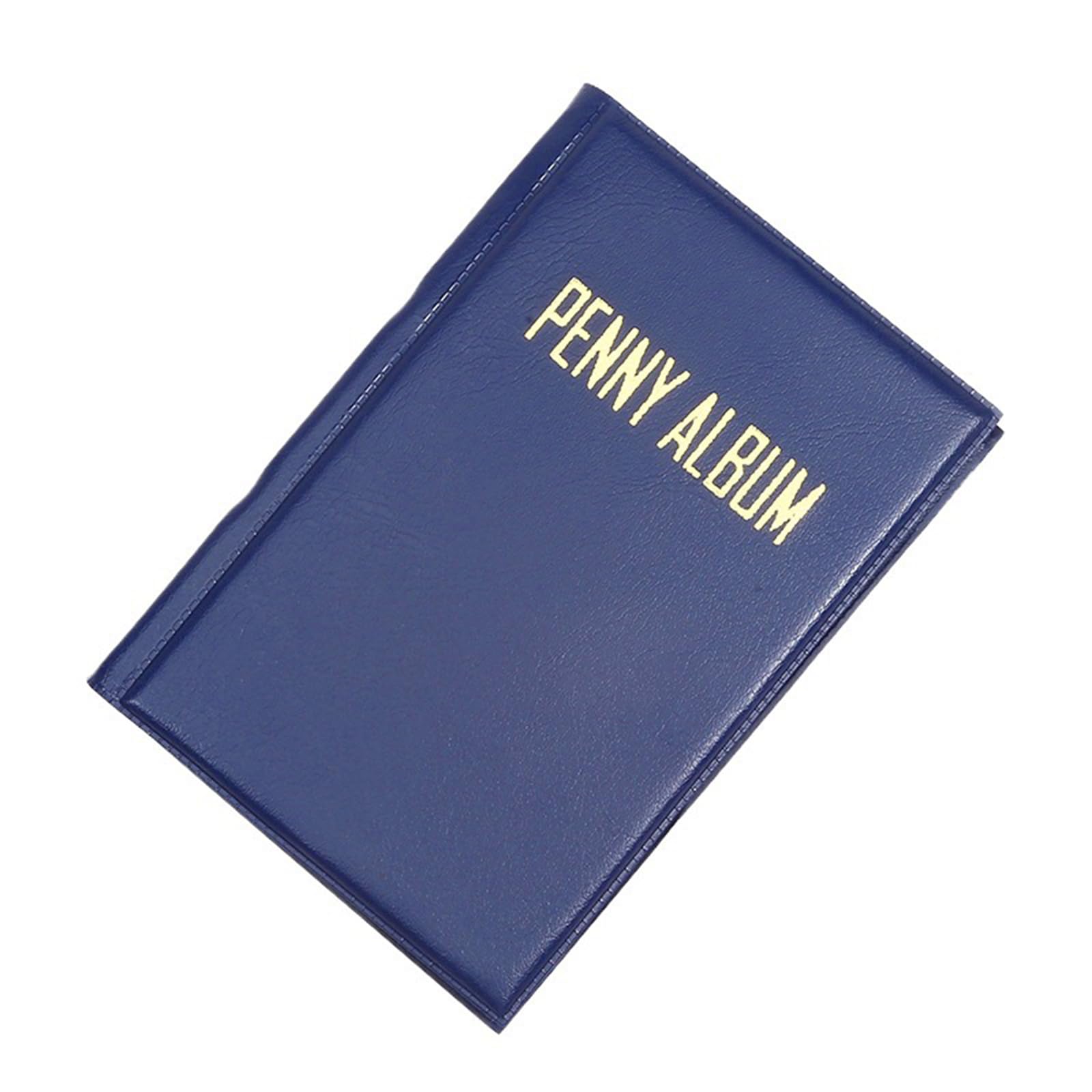 Multipurpose 108-Capacity PVC Storage Book for Collectors Souvenir Bills Exhibition Adults Travel-Friendly Use Compact Pennies Collection Book