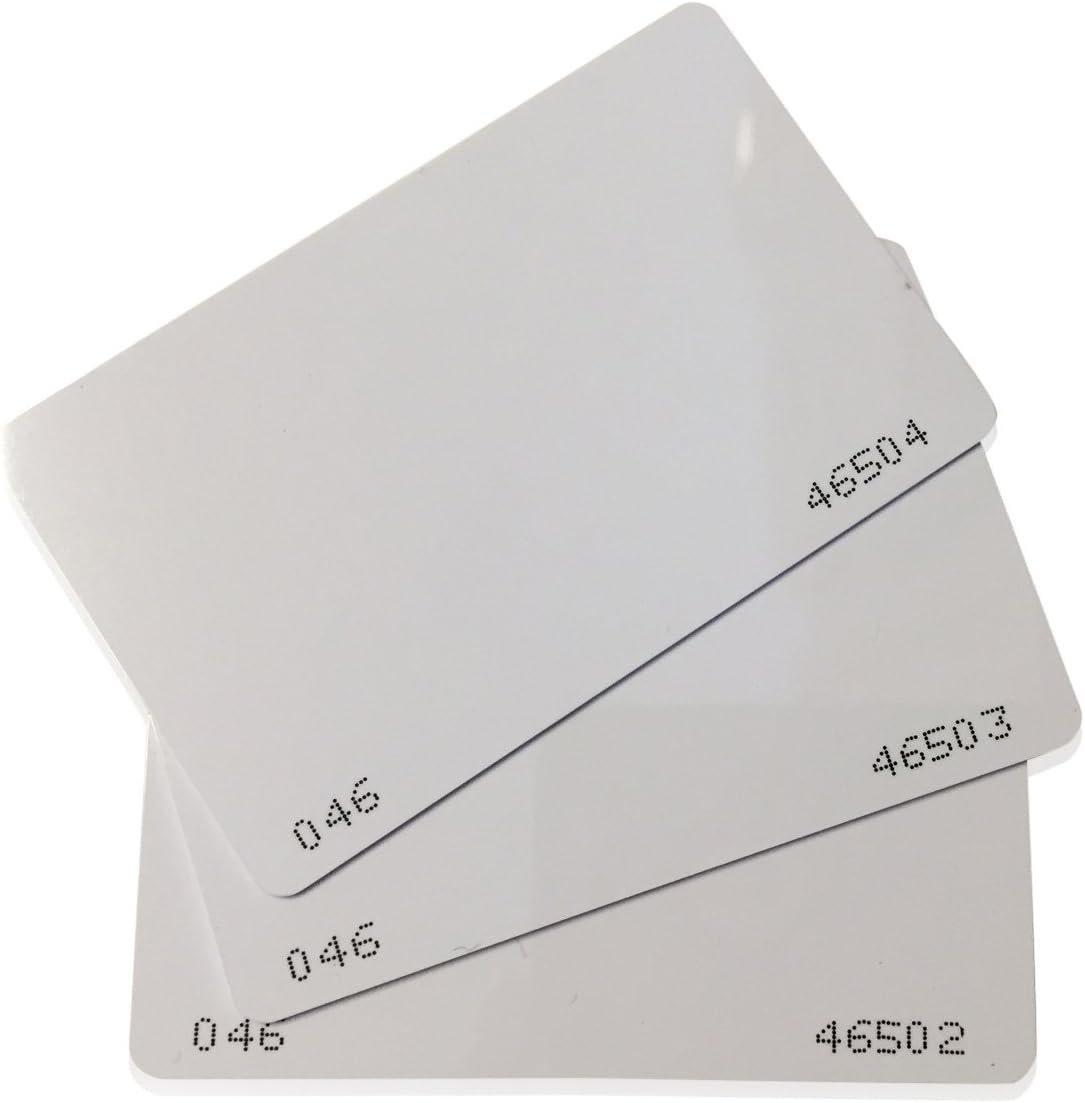 Amazon.com: 100pcs 26 Bit Proximity Cards Weigand Prox Blank Printable ...