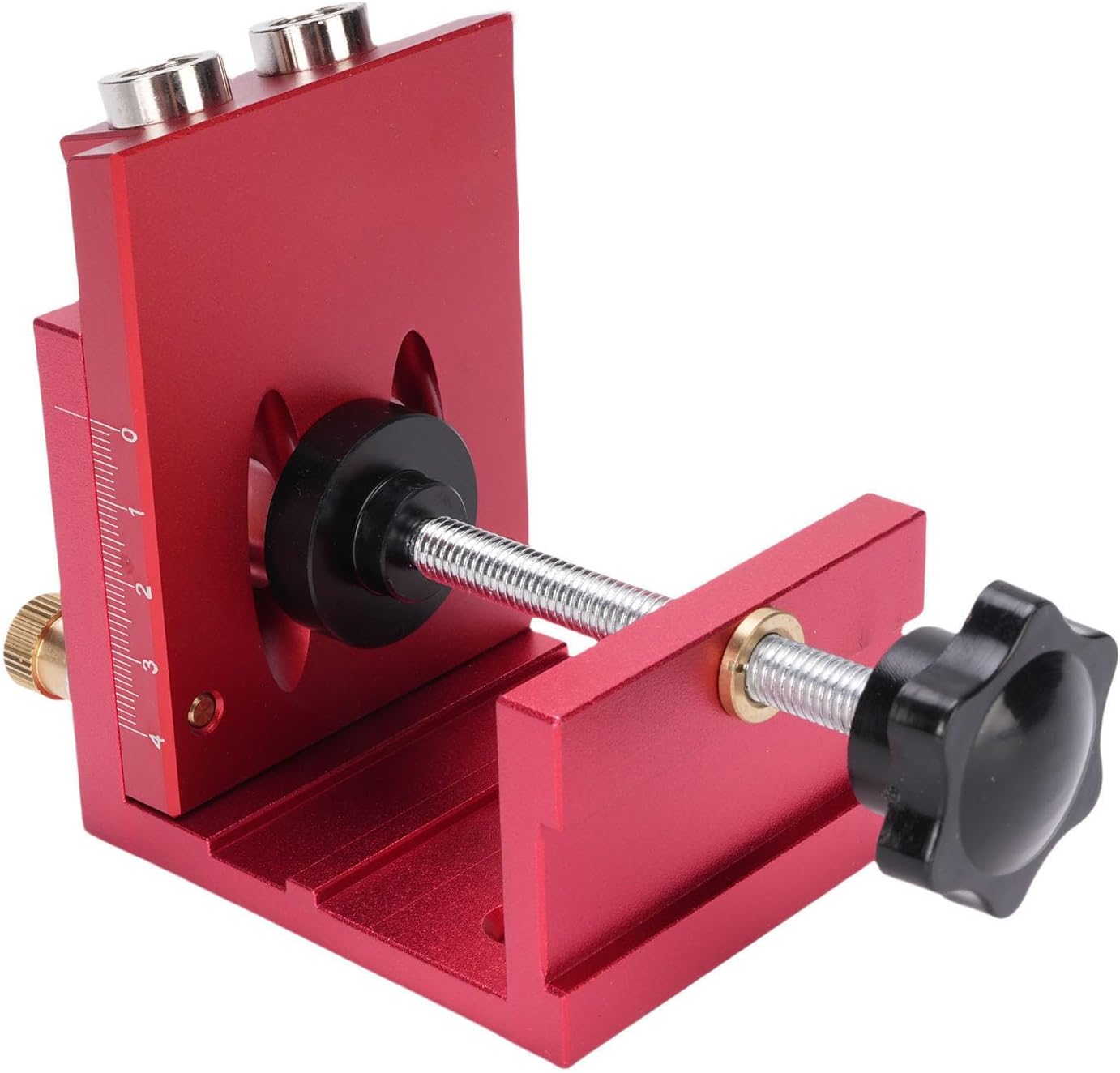 Pocket Hole Jig Kit, Adjustable Dowel Drill Set, Woodwork Tools for Furniture Making and DIY Enthusiasts