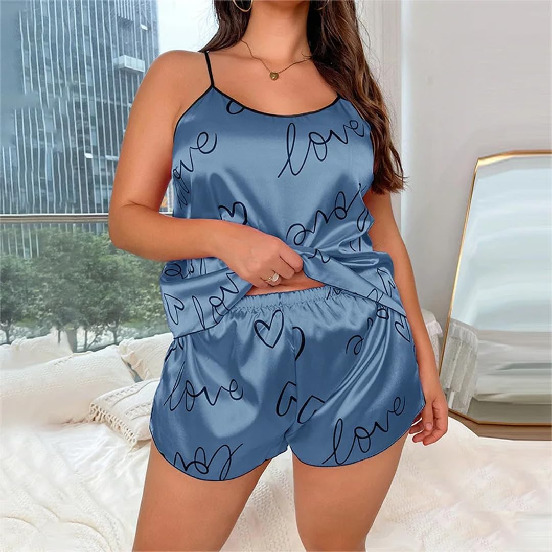 Women Kimono Pajamas Suit Robe Sleepwear Home Clothes Strap Top&Shorts Pyjamas Sleep Set Lingerie