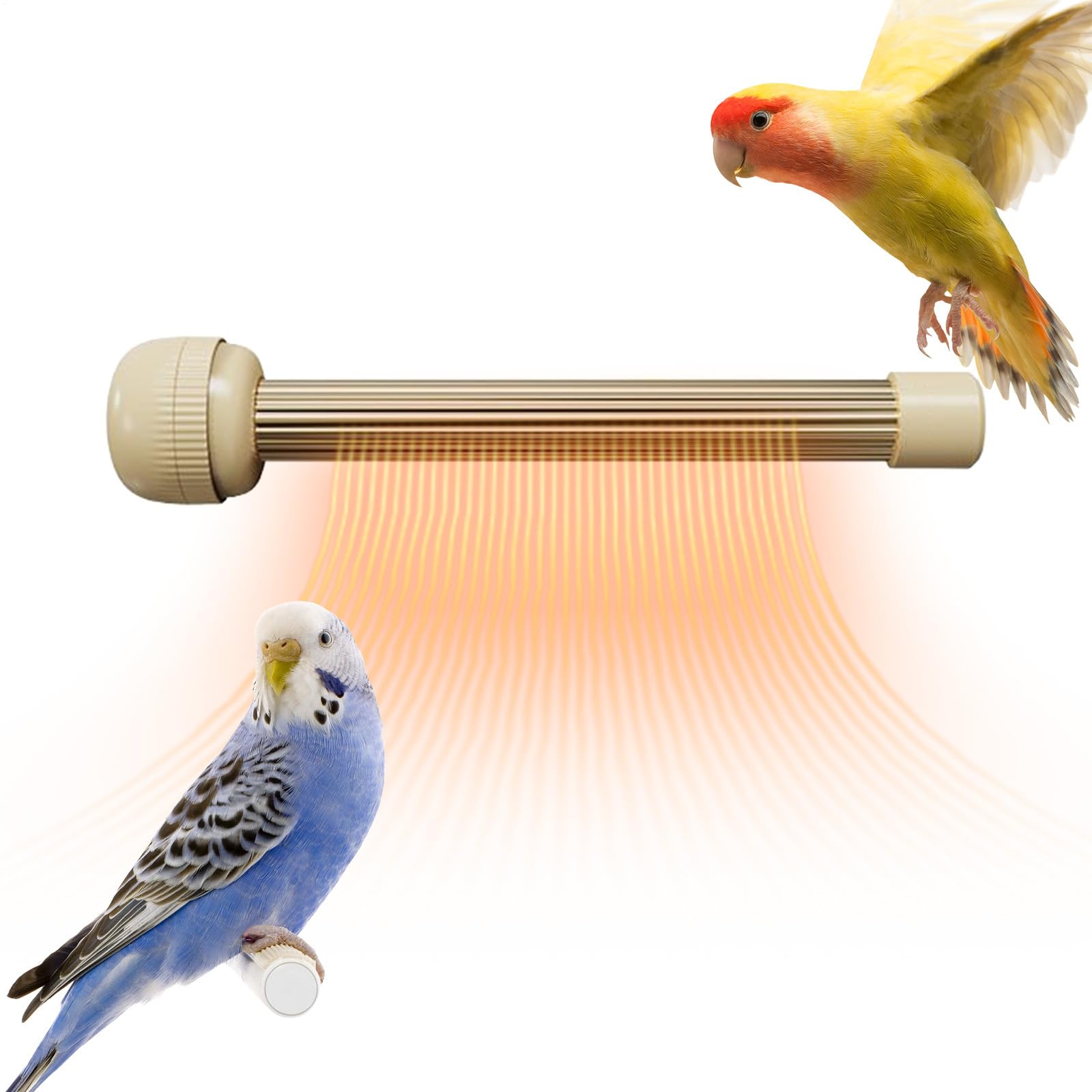 Winter Heated Perch Stand - Winter Heated Perch Stand Bird Cage Heater Warm Pet Supplies Bird Warmer For Small Pets, Safe Thermal Parrots, Conures, Cockatiels, Canaries, Finches, Indoor Aviary Rabbits
