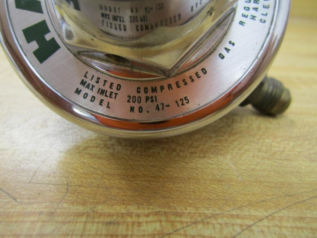 Harris 47-125 Compressed Gas Regulator