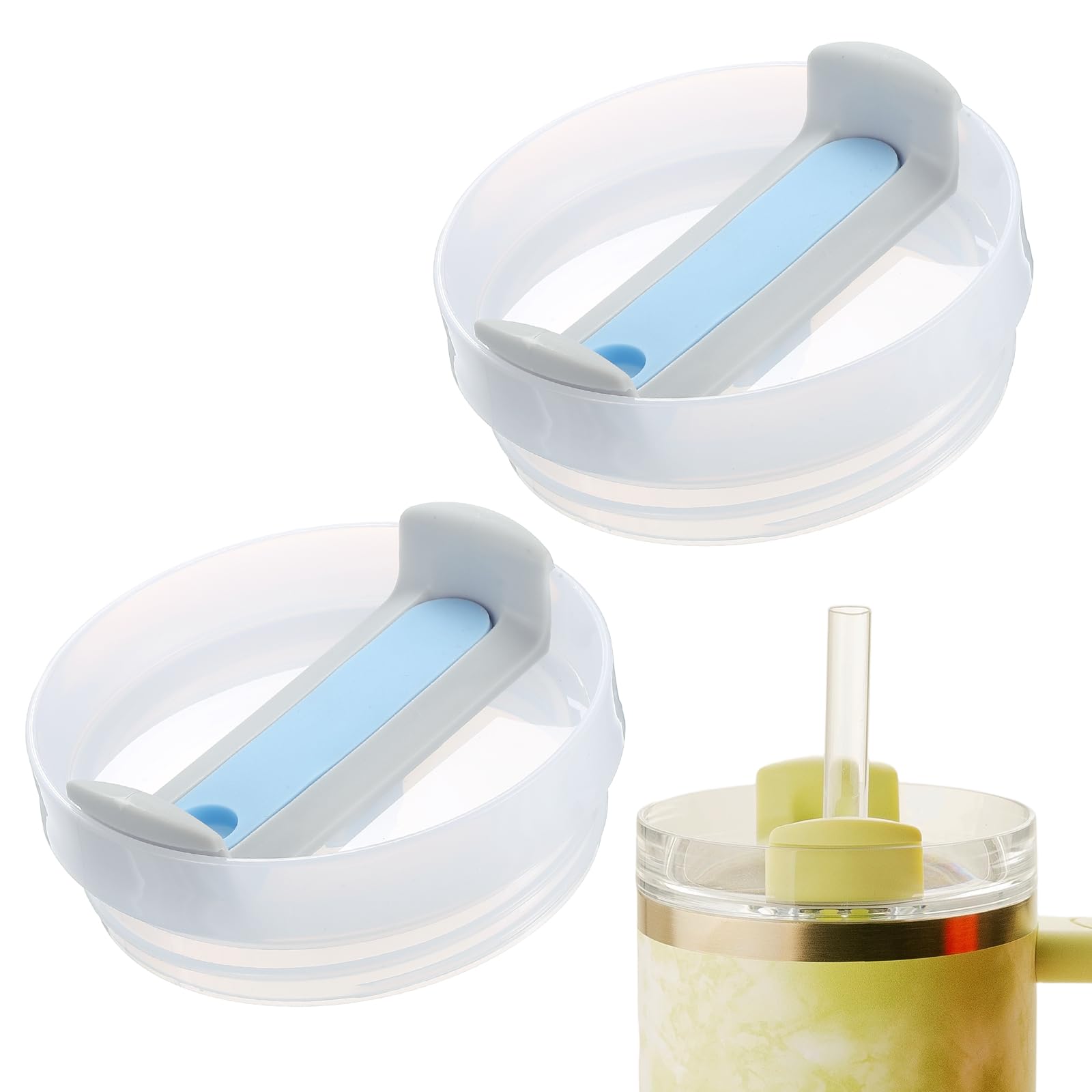 Couvercle pour tasse Stanley idéal en voiture : lot de 2 protections nomades