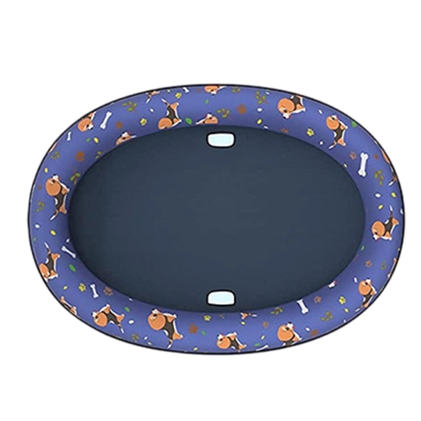 Tapis de piscine flottant pour chien et jouet gonflable chat