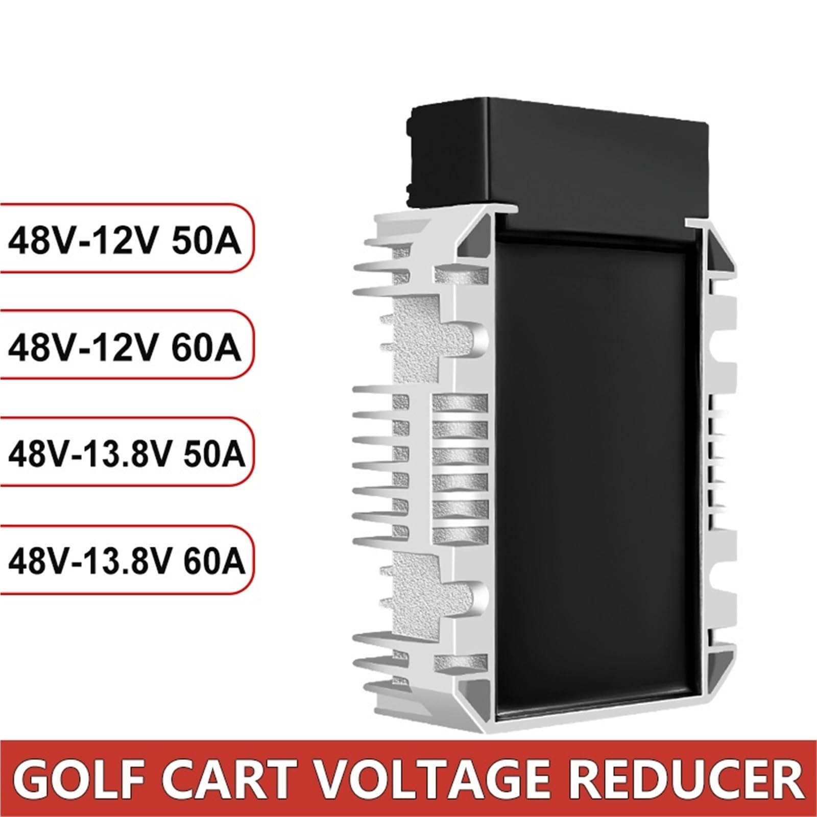 1 x konwerter reduktora napięcia DC 24 V 36 V 48 V DC 12 V 13,8 V 50 A 60 A wodoodporny regulator napięcia wózka golfowego do rowerów (50 A, 48 V (30-60 V) _ 12 V)