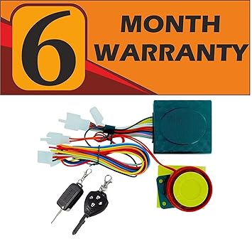 ATORAY 6 Months Warranty Motorcycle/Bike Alarm Security System Button Remote Key Anti-Theft Alarm Universal