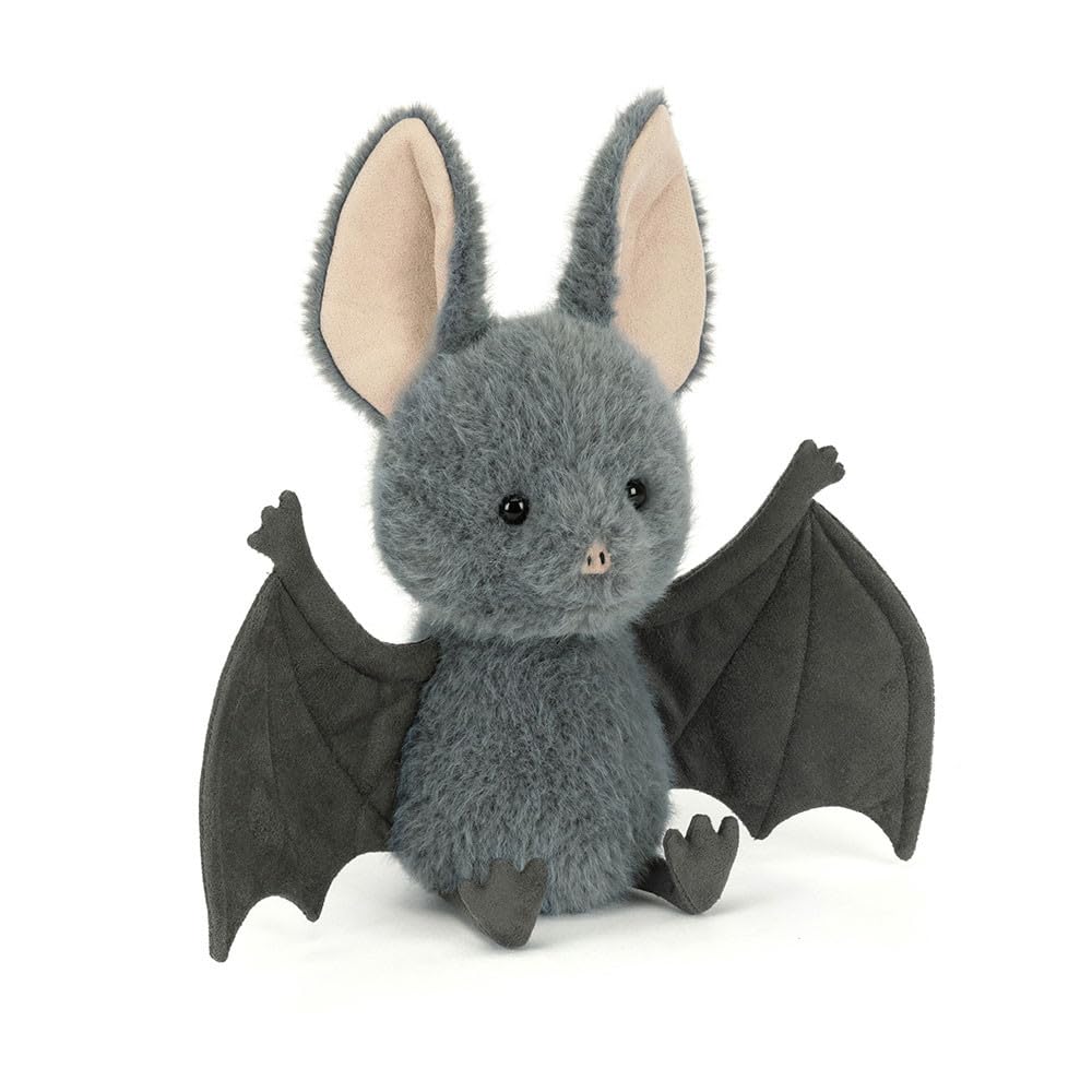 Jellycat Halloween Broox Bat - H: 22 cm x W: 9 cm x D: 9 cm