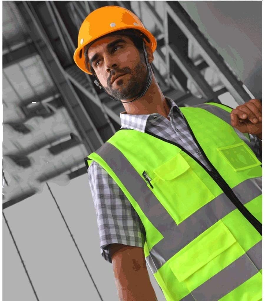 Chalecos de seguridad de alta visibilidad Chalecos reflectantes de alta visibilidad Chalecos reflectantes para trabajadores de la construcción Chalecos reflectantes para trabajadores del tráfico