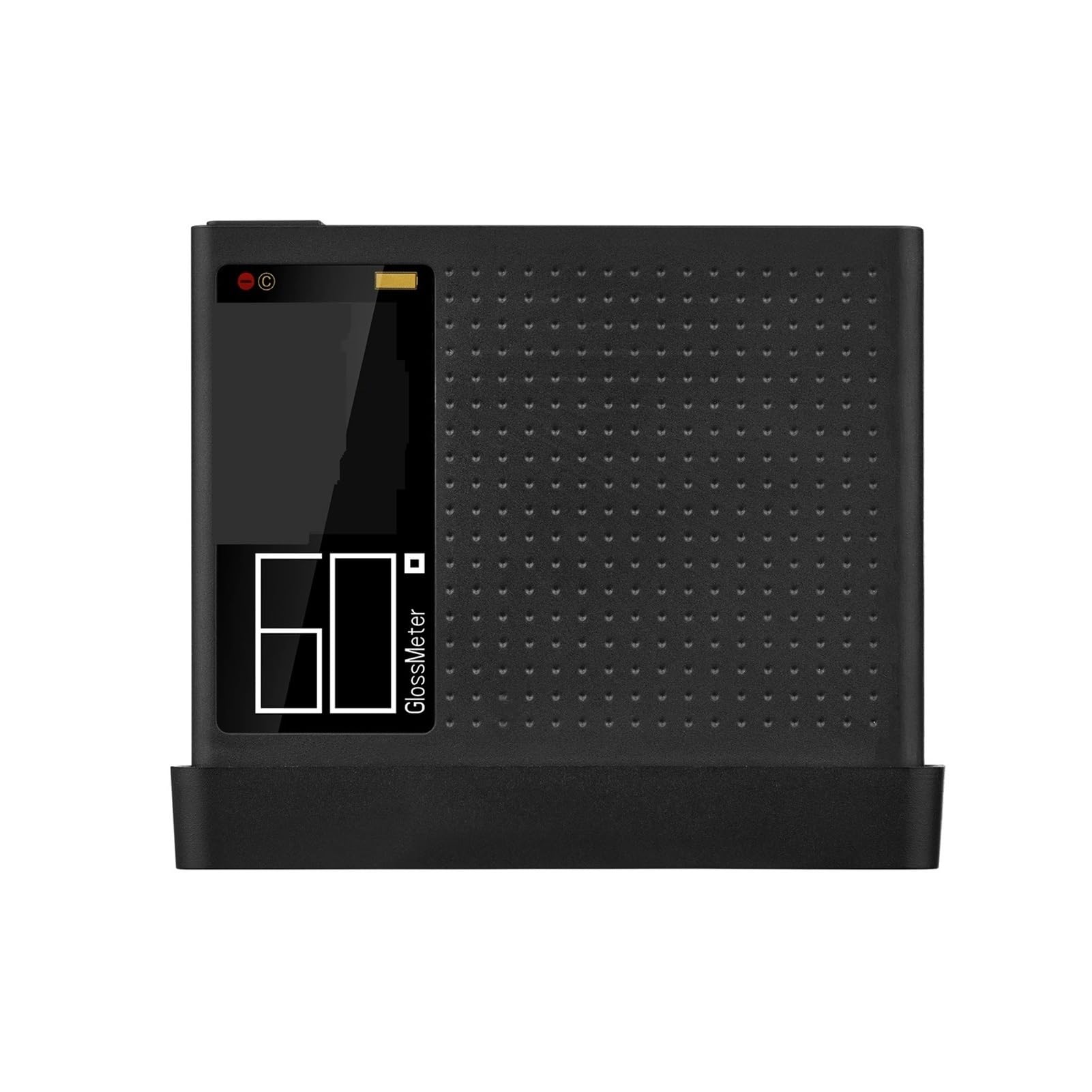 NURII Gloss Meter 60° Glossmeter, with Self-Calibration/Continuous Measurement Surface Measuring Glarimeter (Size : Black)