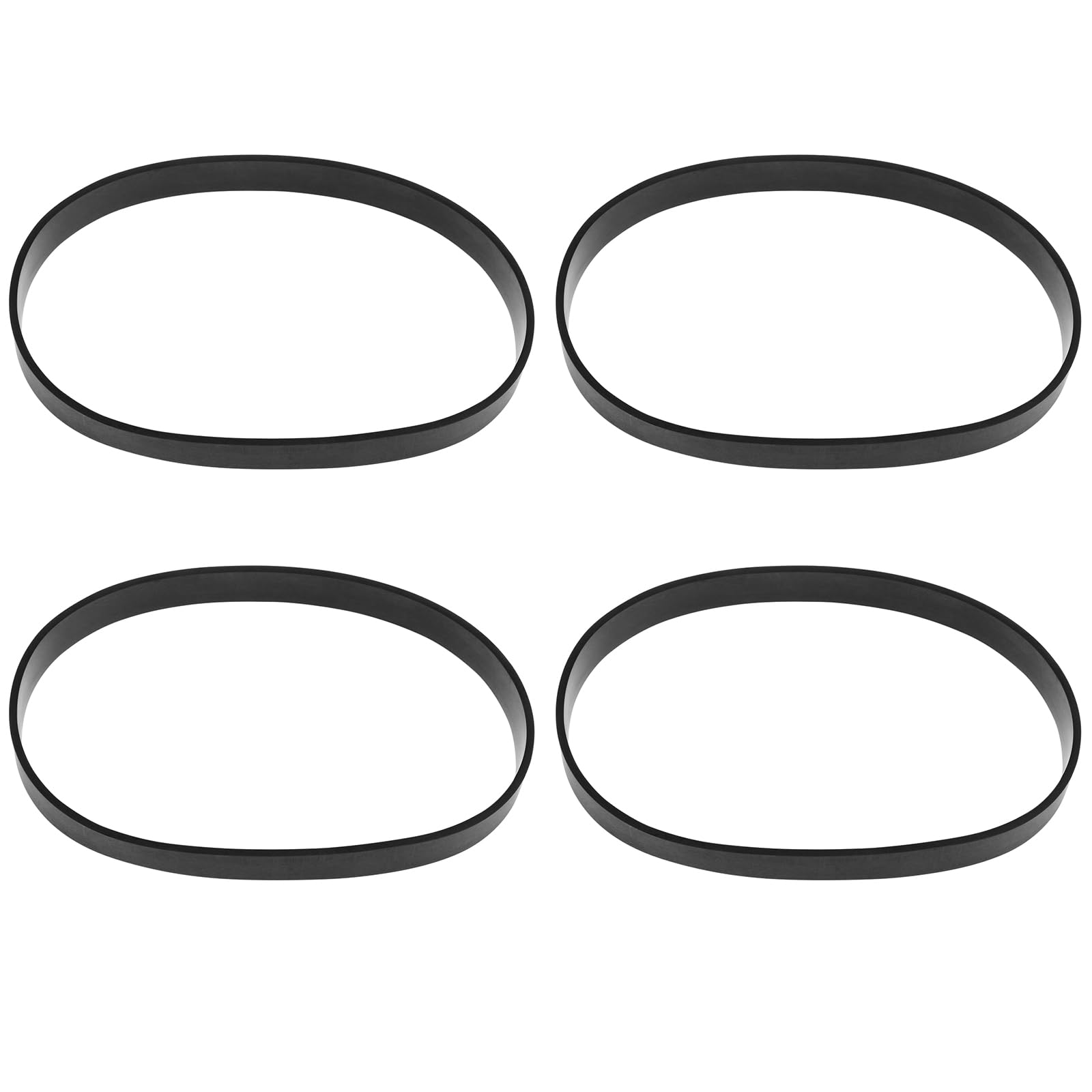 eMagTech 4pcs Vacuum Cleaner Belt Vacuum Cleaner Drive Belt 2031093 32074 3031120 3031123 Compatible with Bissell 2252 2260 2259 1793 2254 Vacuum Cleaners Rubber Belt