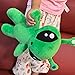 peluche alienígena, Juguete de peluche Verde Imagen de peluche alienígena, Juguete de peluche Verde