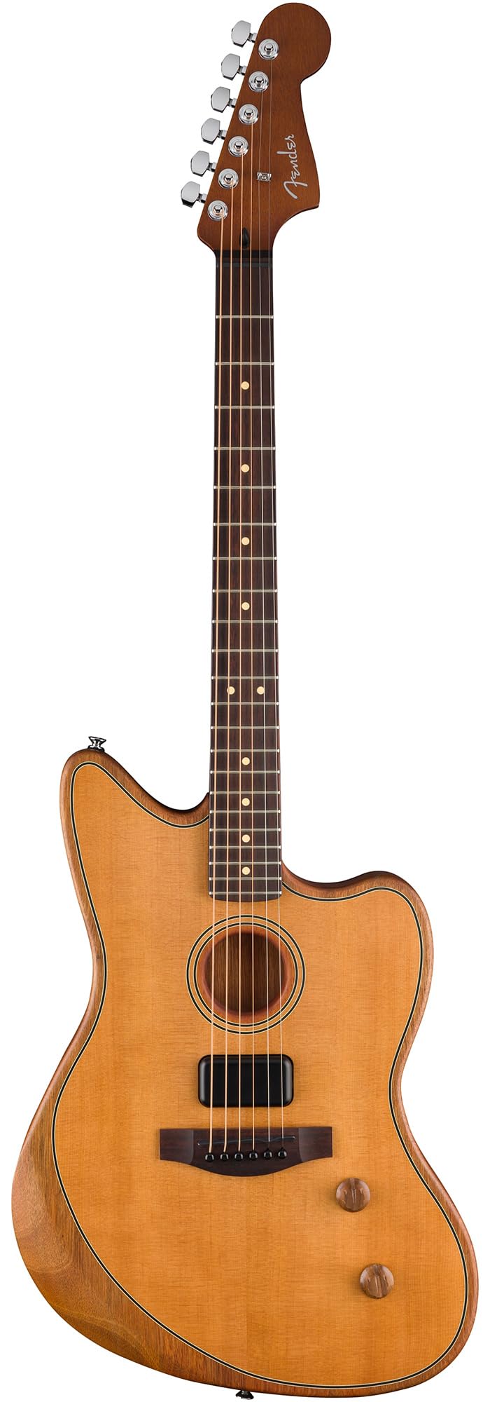 Amazon | Fender/Acoustasonic Standard Jazzmaster Aged Natural 
