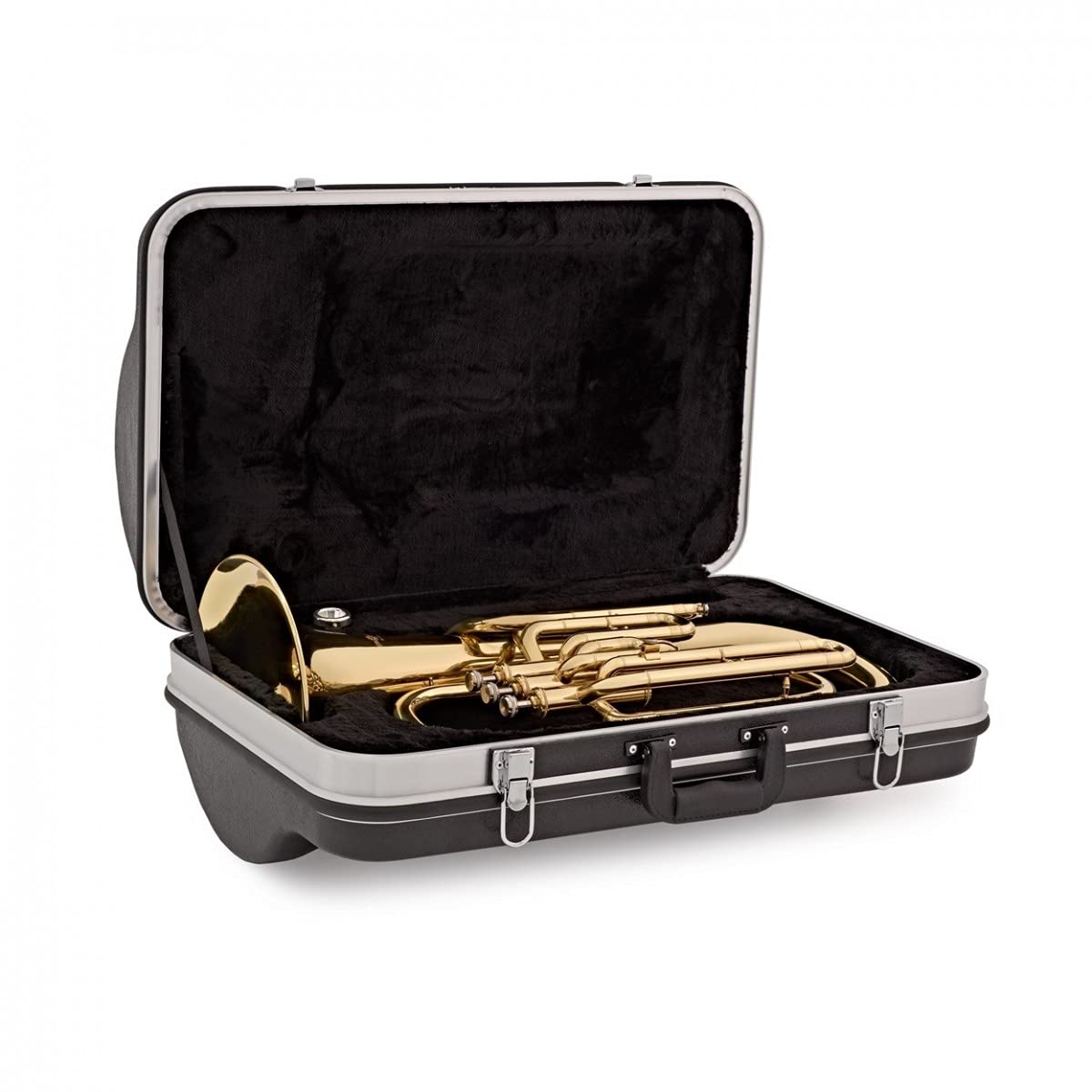megafono baritono in Sib per studenti di Gear4music con bocchino e custodia rigida