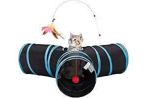 3-Way Collapsible Dog Tubes and Tunnels: Perfect for Indoor Play