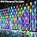 Lovelite 240 LED Net Lights, 35 Colors Changing Christmas Net Lights Outdoor Clear Wire, 14.8ft x 5ft Connectable Easter Mesh Lights for Bushes Christmas Tree Holiday Wedding Party Hedge Patio Decor