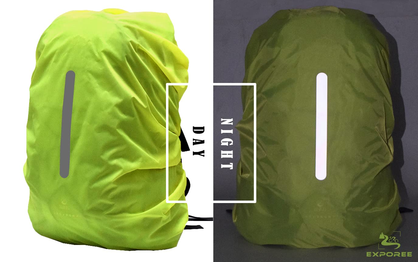 Besreey Wasserdichte Rucksack-Regenhülle - Reflektierend Für Outdoor-Aktivitäten