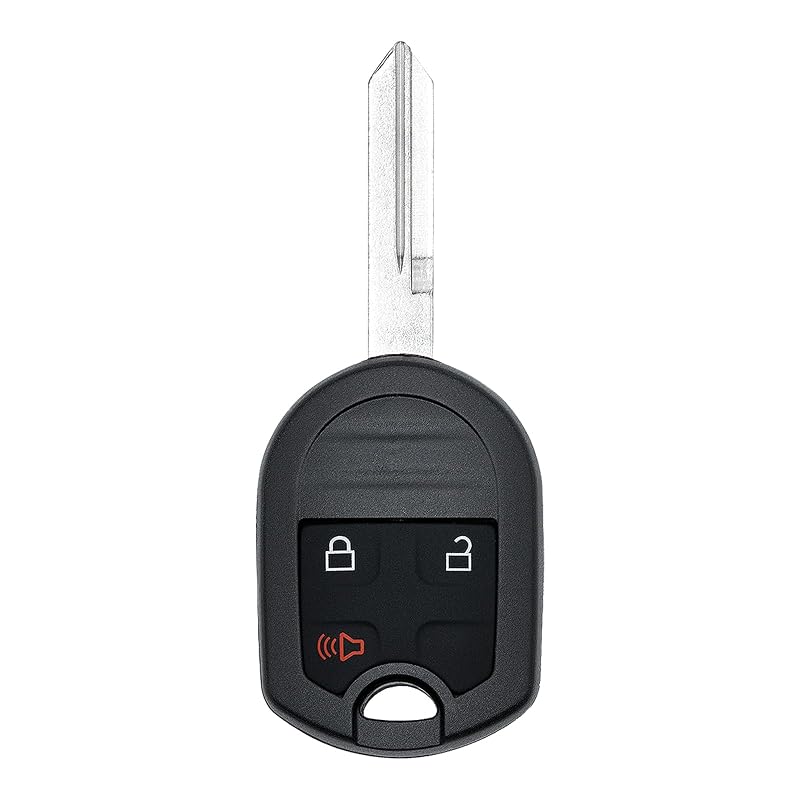 Chave Canivete Controle Remoto Vurkcy para Ford F-150, F-250, F-350 e Outros Modelos, 3 Botões