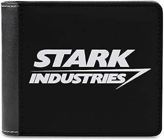 [DIPPCO] 財布 マーベル スタークインダストリーズ 二つ折り財布 ミニ財布 免許証入れ カードケース ミニウォレット 小銭入れ 収納 軽量 持ち運び便利 人気 多機能 大容量 ビジネス メンズ レディース おしゃれ かわいい 贈り物 プレゼント
