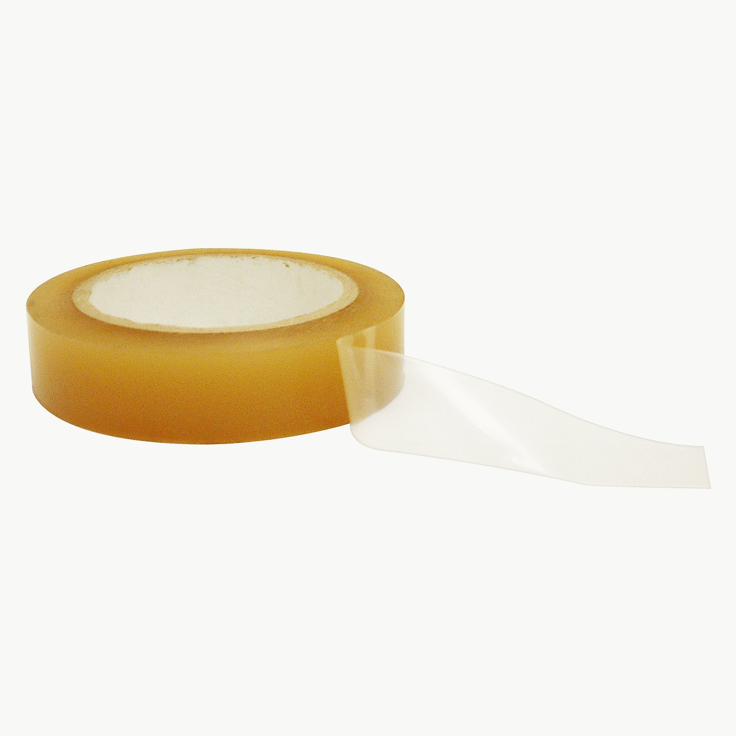 J.V. Converting JVCC Premium Colored Vinyl Tape (V-36P), 1 in. x 36 yds. (Clear)