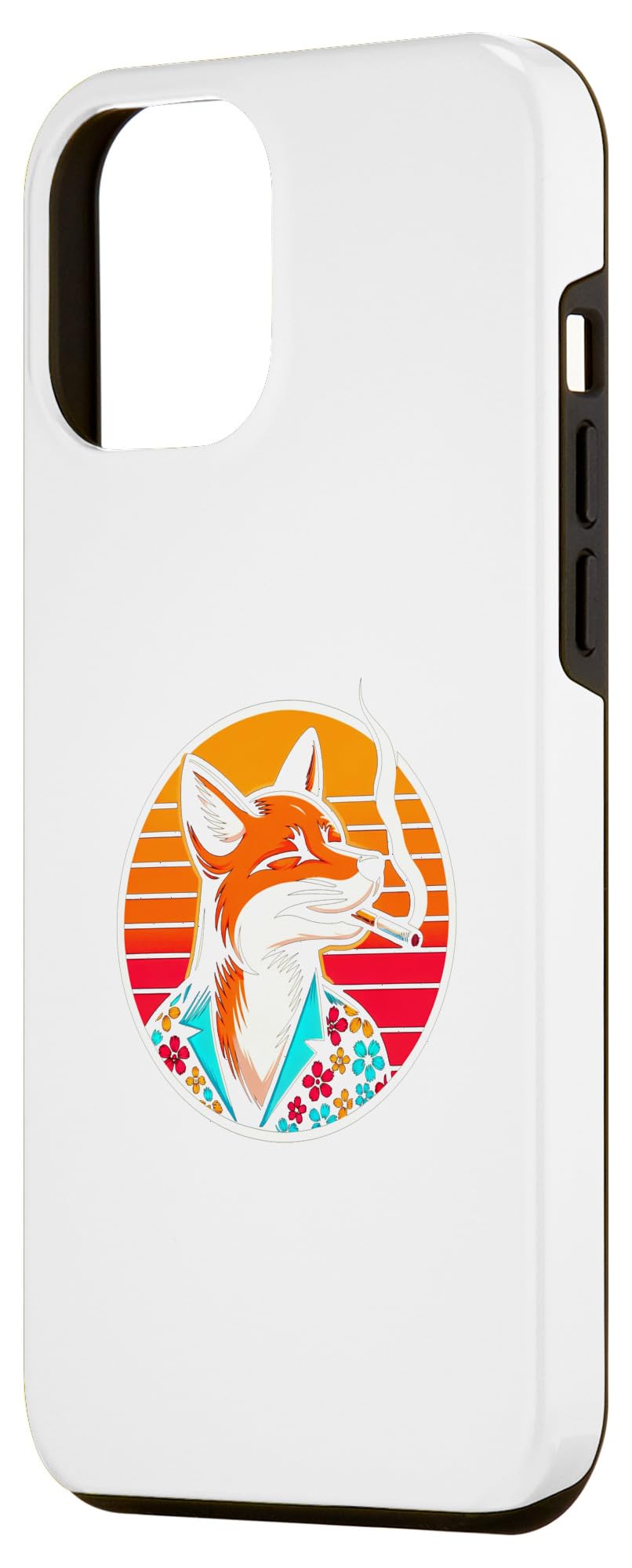iphone case cigarette holder Amazon.com: iPhone 14 Plus Fox Smoking Cigarette Case : Cell Phones &  Accessories