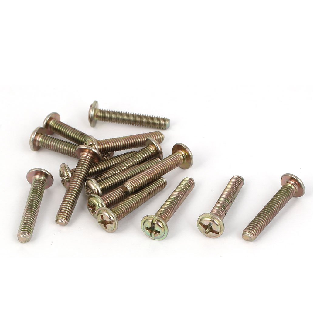 uxcell Cabinet Cupboard Drawer Round Wooden Knobs Pull Handle 34mm Diameter for Dresser Drawer Wardrobe 15pcs