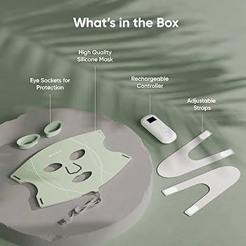 Amazon.com : Nanoleaf FDA-Cleared LED Light Therapy Face Mask with