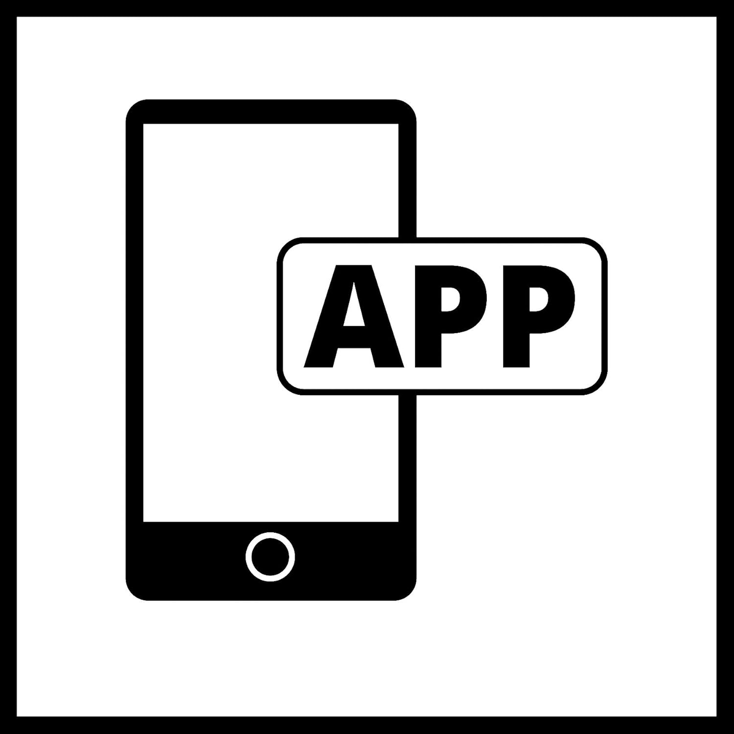 Icon indicating 450 square meters mowing area