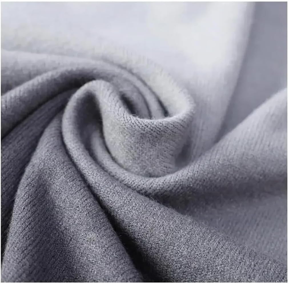 Men's V-Neck Gradient Casual Knitted Cardigan Jacket Solid Color Casual Loose Simple Sweater Cardigan