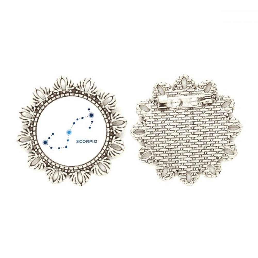 Broche de plata Escorpio para lucir un estilo místico diario 4