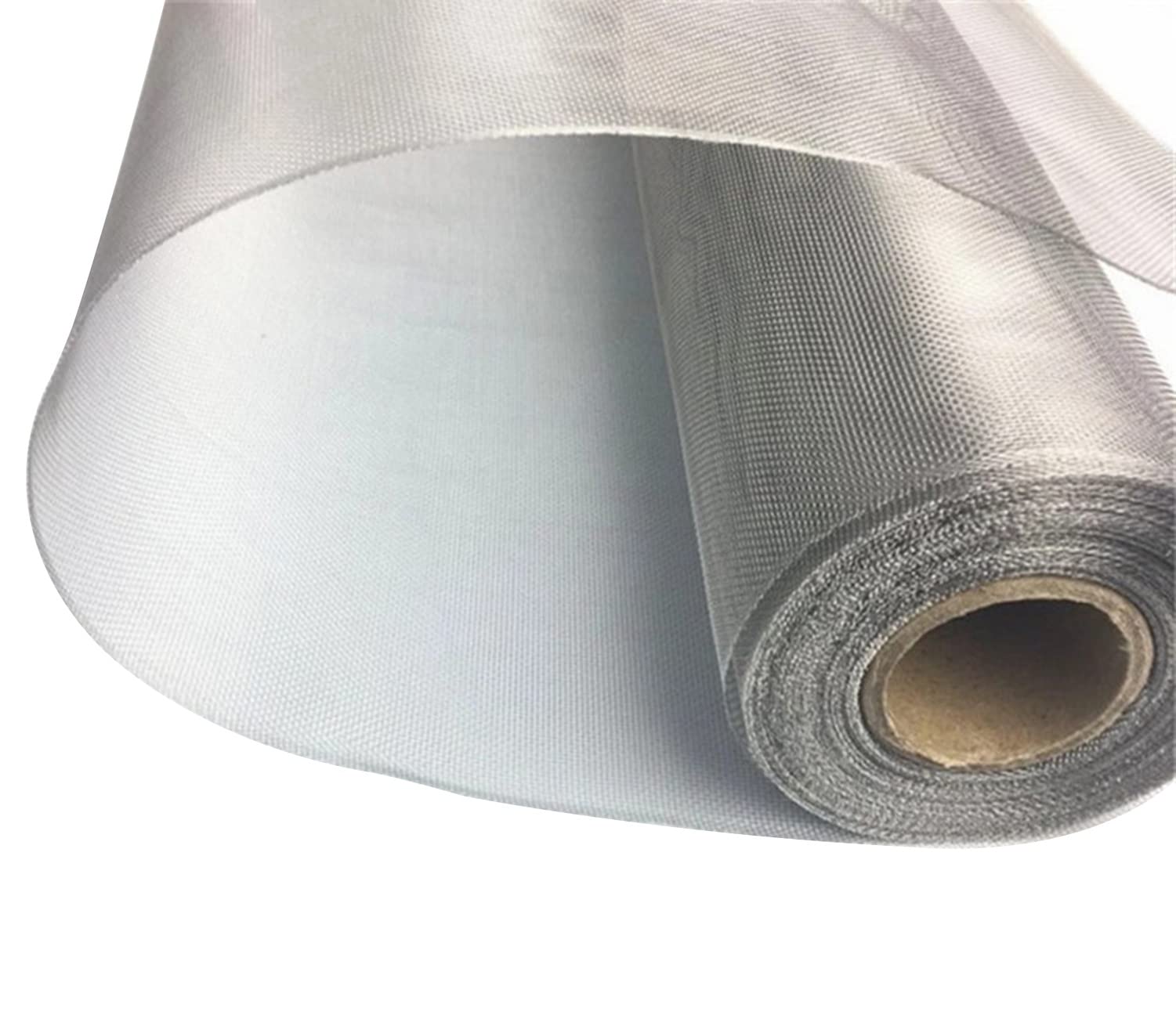 LIEOWYD Stainless Steel Woven Wire Mesh Stainless Steel Woven Wire-34 Mesh, Anti-Rust Heat-Resistant Woven Wire Air Brick Vent Mesh Cover for Rodent Proof Anti Mosquito in,Silver-0.7x10m