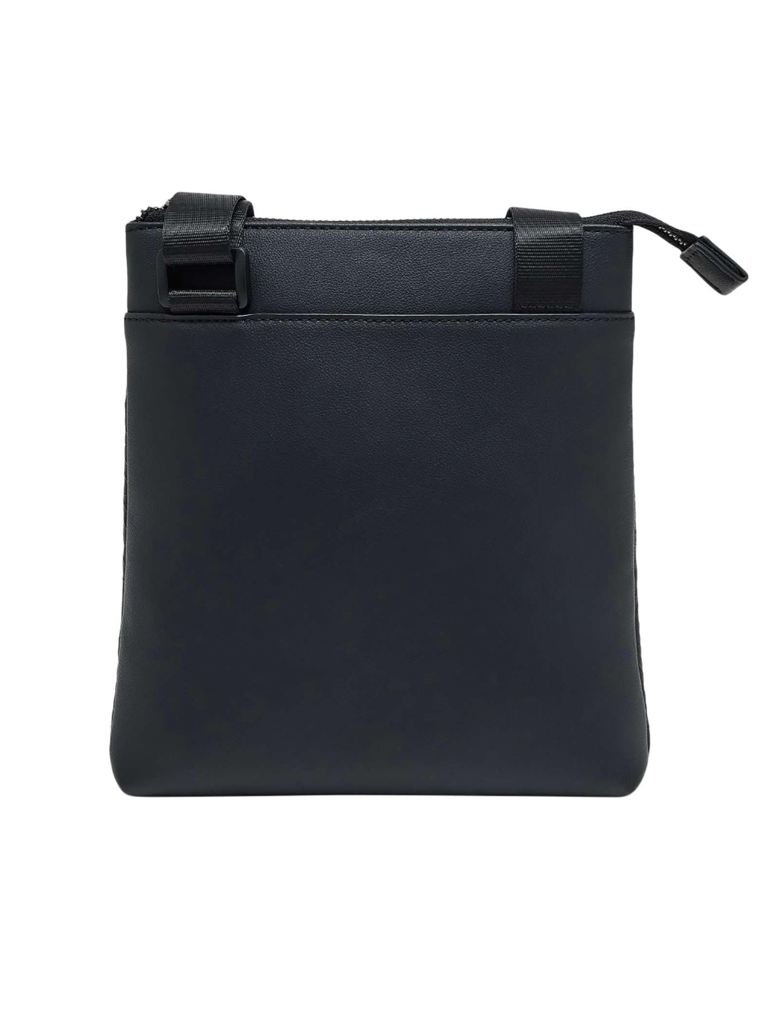 Armani Exchange Męski Płaska Torba Listonoszka Na Ramię, Black, One Size