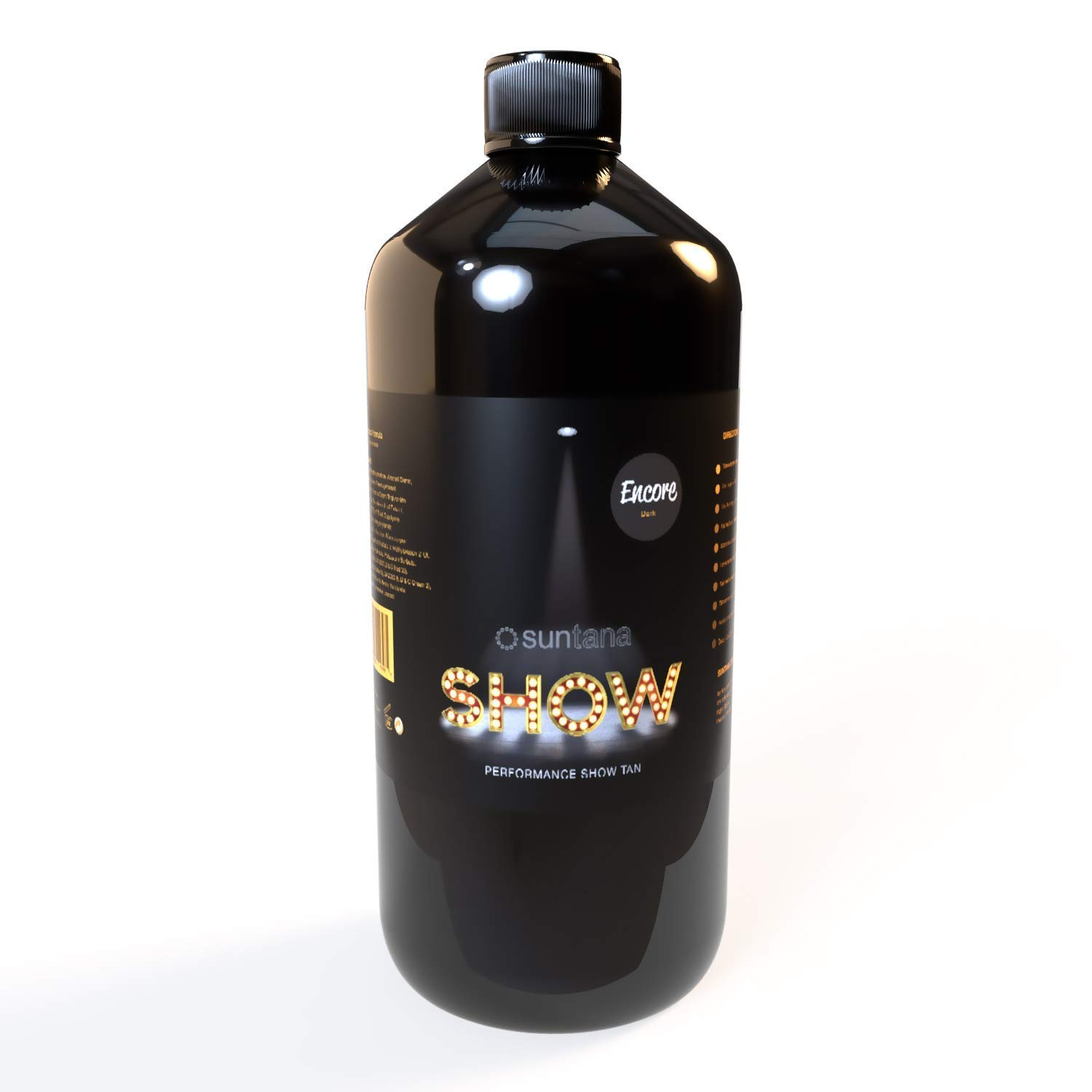 SuntanaSpray Tan - Encore - Show Performance Tan (Dark) 12% DHA - 1000ML (1 Litre)