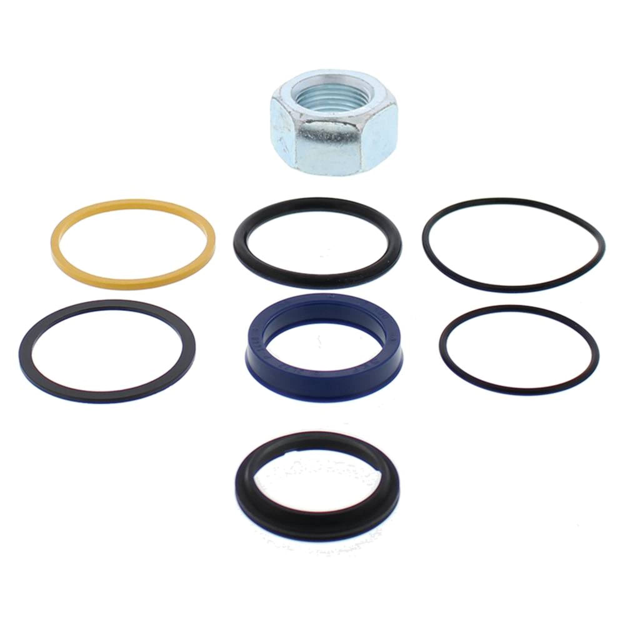Complete Tractor 2201-0013 Hydraulic Cylinder Seal Kit Compatible with/Replacement for Bobcat S150 Skid Steer S160 Skid Steer T180 Compact Track Loader 6816535 7135557, Rod: 1 1/2", Bore: 2 1/4"