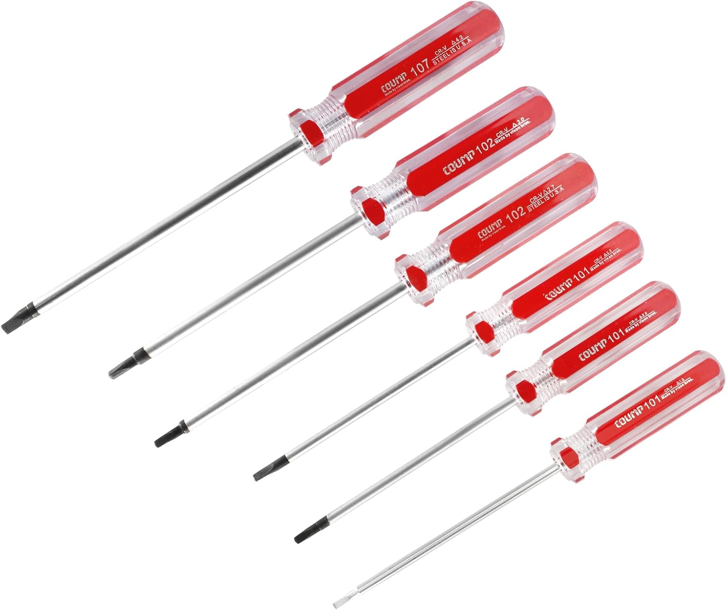 5Pcs Triangle Head Screwdriver Set Magnetic Screwdriver 1.8mm, 2.0mm, 2.3mm, 2.7mm, 4.2mm, Triangle Screws Driver Tool for Toy Repair & Battery Replacement