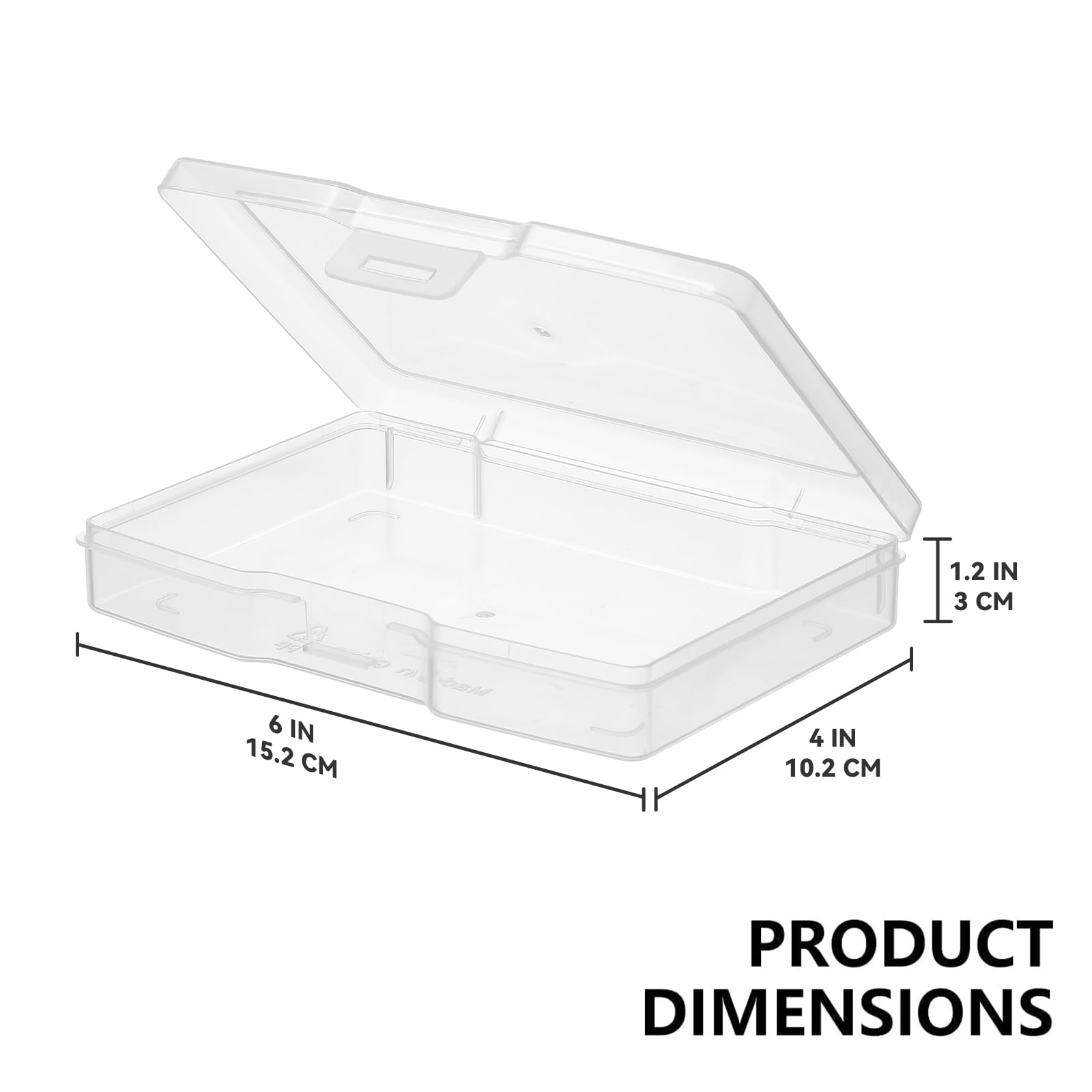 novelinks Foto Case 10 x 15 cm Foto Opbergdoos - 10 Inner Foto Opslag Container Foto Organizer Case Foto Box Opslag Foto Craft Keeper (Hemelsblauw
