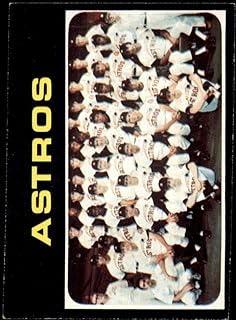 1971 Topps #722 Astros Team VG/EX Very Good/Excellent SP Houston Astros Baseball