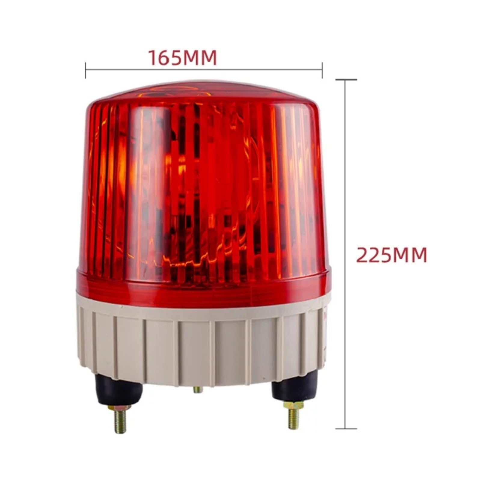Światło ostrzegawcze LED-1181J z migającym brzęczykiem (czerwony 12V)