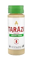 Vista 1 de TARAZI BOTELLA DE SALSA TAHINI ORGÁNICA 8oz